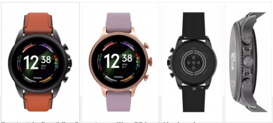 Smartwatche Fossil Gen 6 z wyciekiem Snapdragon Wear 4100+ zaczną się od 300 €